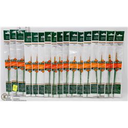 BUNDLE OF NYLON PAIN BRUSHES