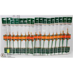 BUNDLE OF NYLON PAIN BRUSHES