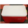 Image 1 : RED AND WHITE CAMPING COOLER