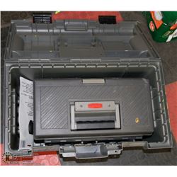 TOOL BOX WITH CONTENTS INCL SMALLER TOOLBOX INSIDE