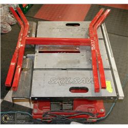 10" SKILSAW TABLE SAW 15 AMP WITH STAND.