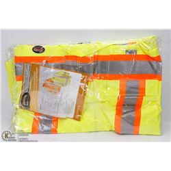 PIONEER HI-VIS WORK JACKET AND BIB PANTS