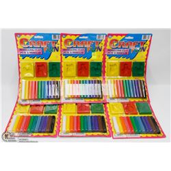 6 PACKS OF CRAFT MODELLING CLAY