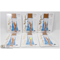 LOT OF 6 PANTYHOSE SIZE 2S