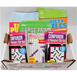LOT OF PUZZLE BOOKS