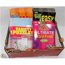 LOT OF PUZZLE BOOKS