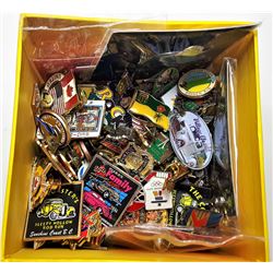 7) LOT OF 120 LAPEL PINS