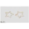 Image 1 : 2 STERLING FLOATING STAR PENDANTS