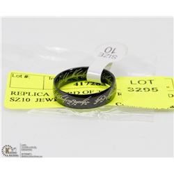 REPLICA  LORD OF THE RINGS BAND SZ10  JEWELRY