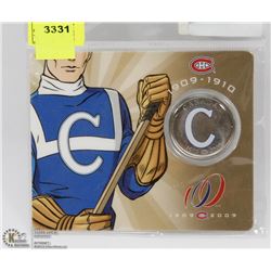 1909-2009 CANADIAN COLOURED 50 CENT COIN