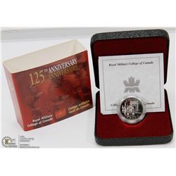 SILVER CANADIAN 125th ANNIVERSARY OF ROYAL