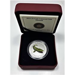 18) FROM RCM COLORIZED 2014 25 CENT