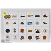 Image 1 : SHEET OF ASSORTED CAMPAIGN/ PROGRAM PINS