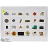 Image 1 : SHEET OF ASSORTED COMPANY PINS