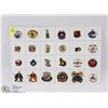 Image 1 : SHEET OF NHL PINS
