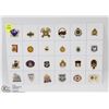 Image 1 : SHEET OF POLICE PINS