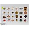 Image 1 : SHEET OF VARIETY PINS