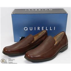 QUIRELLI BROWN SIZE 8.5 DRESS SHOES