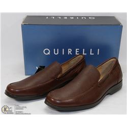 QUIRELLI BROWN SIZE 8 DRESS SHOES