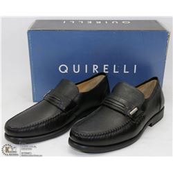 QUIRELLI BLACK SIZE 8 DRESS SHOES