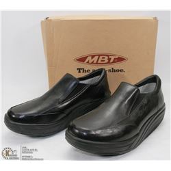 MBT BLACK DRESS SHOES SIZE 8
