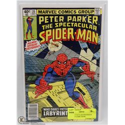 THE SPECTACULAR SPIDERMAN ISSUE #35 COMIC BOOK.