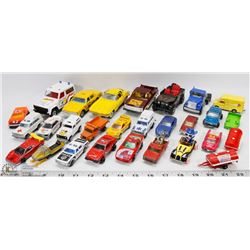 DIE CAST TOY CARS AND TRUCKS
