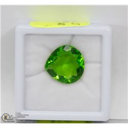 #33-GREEN MOLDAVITE GEMSTONE 12.5CT