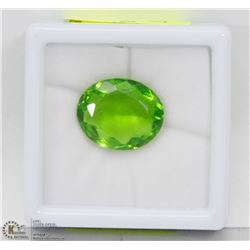 #34-GREEN MOLDAVITE GEMSTONE 12.5CT