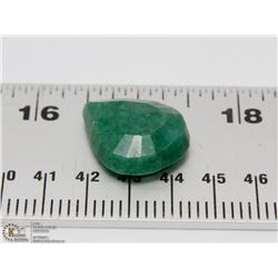 #76-NATURAL GREEN EMERALD GEMSTONE 51CT