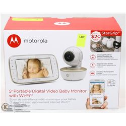 NEW MOTOROLA 5" PORTABLE DIGITAL VIDEO BABY