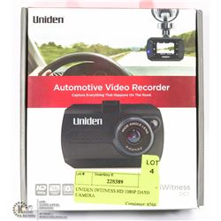 UNIDEN IWITNESS HD 1080P DASH CAMERA