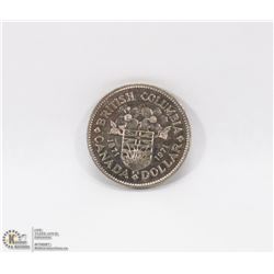 1971 BC CENTENNIAL DOLLAR COIN.