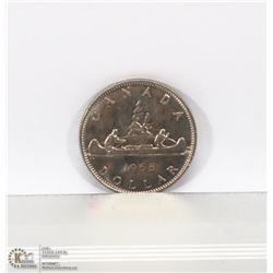 1968 CANADIAN $1.00 CANOE COIN.