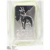 Image 1 : 2015 YEAR OF THE GOAT 5 OZ .999 SILVER BAR.