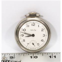 VINTAGE BULLSEYE POCKET WATCH.