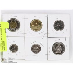 2018 SPECIAL UNCIRCULATED SET FROM MINT ROLLS
