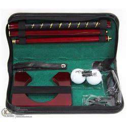 NEW PORTABLE GOLF PUTTER PRACTICE SET SPORT