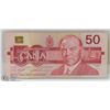 Image 1 : 1988 CANADA $50 BANK NOTE