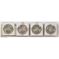 LOT OF 4 UNCIRCULATED 1964, 1965 BLUNT, 1965