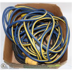 BOX W/ 2 HEAVY DUTY CONSTRUCTION EXTENSION CORDS