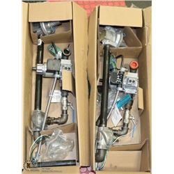 2 NEW RIELLO  GAS TRAINS FOR BURNERS