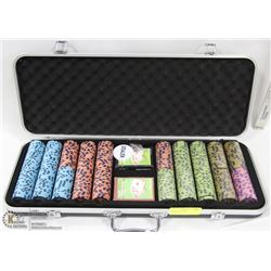POKER SET IN CASE.