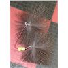 Image 1 : LOT OF 2 FIREPLACE CHIMNEY CLEANING BRUSHES HOME