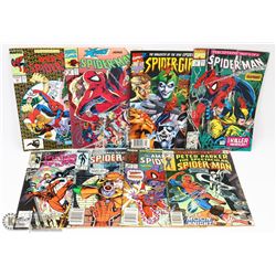 FLAT OF SPIDER-MAN COMICS 1970'S AND NEWER