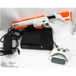 BOX OF XBOX 360 CONSOLE & ACCESSORIES