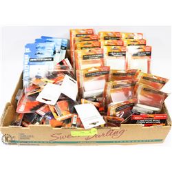 LARGE FLAT OF ELECTRICAL ITEMS