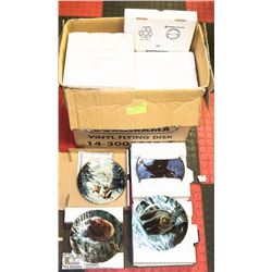 BOX OF COLLECTOR PLATES INCL NATIVE BEAUTY