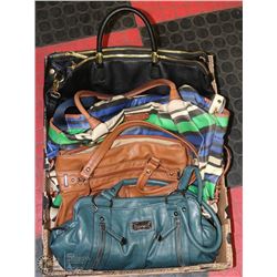 ESTATE FLAT OF PURSES INCLUDING KATE SPADE