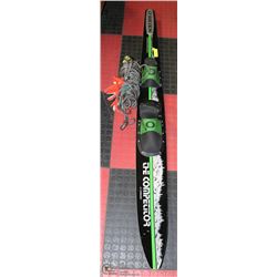 WATERSKI , WITH ROPE AND GLOVES